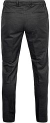 Suitable Chino Das Pied de Poule Anthracite Product / Achterkant