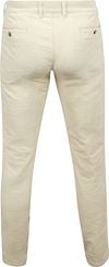 Suitable Chino Plato Corduroy Off White Product / Achterkant