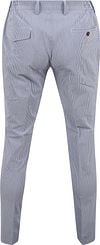 Suitable Chino Stripes Blue Product / Achterkant