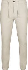 Scotch and Soda Chino Warren Linnen Greige 179979-050 kopen | Suitable