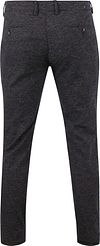 Suitable Chino Pico Karo Navy Product / Achterkant