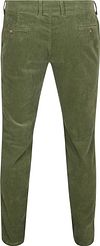 Suitable Chino Plato Corduroy Green Product / Achterkant