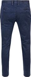 Alberto Rob T400 Dynamic Chino Dunkelblau Product / Achterkant