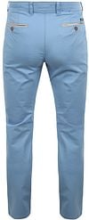 Gardeur Chino Benny 3 Lichtblauw Product / Achterkant