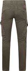 PME Legend Nordrop Cargo Trousers Micro Print Green    Product / Achterkant