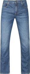 MUD Jeans Denim Regular Bryce Indigo Blue order online | Bryces mid straight cassie authentic indigo | Suitable Spain