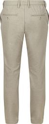 Alberto Trousers Jump Flannel Herringbone Beige