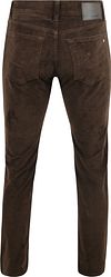 Pierre Cardin Jeans Lyon Future Flex Corduroy Brown Product / Achterkant