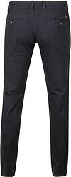 Suitable Chino Sartre Pane Navy Product / Achterkant