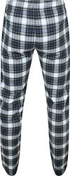 Steppin' Out Lounge-Hose Kariert Blau und Grün Product / Achterkant