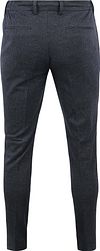 Suitable Chino Das A Carreaux Marine Product / Achterkant