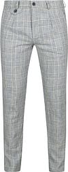 Suitable Chino Linen Blend Ruiten Blauw 1-81-459 614 Blue kopen | Suitable