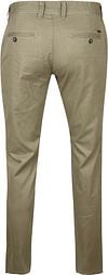 Suitable Chino Sartre Donkergroen Product / Achterkant