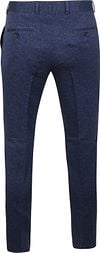 Suitable Pantalon Jersey Melange Donkerblauw Product / Achterkant