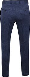 Suitable Pantalon Jersey Melange Navy Product / Achterkant