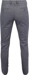 Suitable Chino Pico Pleat Navy Product / Achterkant