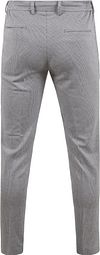 Suitable Pantalon Jersey Pied De Poule Grey Product / Achterkant