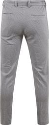 Suitable Pantalon Jersey Pied De Poule Grijs Product / Achterkant
