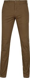 Suitable Chino Sartre Taupe 80100-6382-0200 taupe print commander en ligne | Suitable