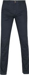 Suitable Sartre Chino Donkerblauw 80100-6382-0800 Navy print kopen | Suitable