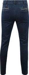 Meyer Chicago Trousers Dark Blue Product / Achterkant