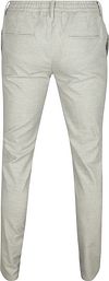 Profuomo Chino Sportcord Light Grey Product / Achterkant
