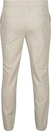 Scotch and Soda Chino Warren Linnen Greige Product / Achterkant