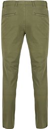 Suitable Milton Skinny-Fit Chino Green Product / Achterkant