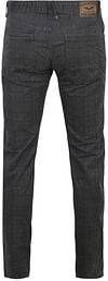 PME Legend Nightflight Plaid Grey Product / Achterkant