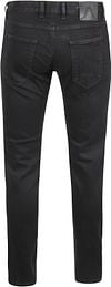 Alberto Slim DS Dual Flex Denim Zwart Product / Achterkant