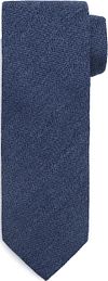 Suitable Cravate Laine/Soie Chevrons Marine TI23-31