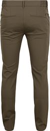 No Excess Chino 4-Way Stretch Sedoc Grun Product / Achterkant