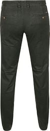 Suitable Sartre Chino Donkergroen Product / Achterkant