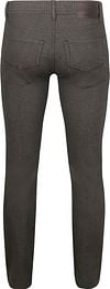 Pierre Cardin Jeans Lyon Tapered Print Brown Product / Achterkant