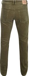 Steppin' Out Corduroy Trousers Johnson Green Product / Achterkant
