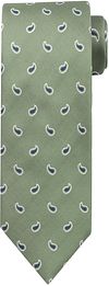 Suitable Tie Silk Stripe Paisley Green TI24-21 order online | Suitable