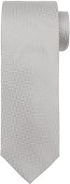 Suitable Zijde Stropdas Zilver TIOXF-18 Silver kopen | Suitable