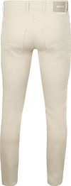 MAC Pantalon Arne Pipe Ecru Product / Achterkant
