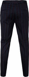 Scotch and Soda Mott Chino Streifen Navy Product / Achterkant