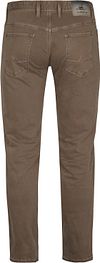 Alberto Pipe Pants Brown Product / Achterkant