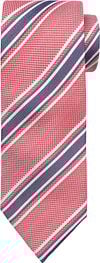 Suitable Silk Tie Stripes F91-10 F91-10 Pink/Navy Stripe order online | Suitable