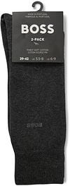 BOSS Sokken 2-Pack Antraciet Product / Detail