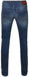 Gardeur Batu Jeans Indigo Blue Superflex Modern Fit Product / Achterkant