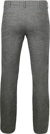 Meyer Chino Bonn Melange Grey Product / Achterkant