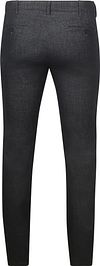 Meyer Chino Bonn Melange Navy Product / Achterkant