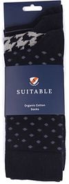 Suitable Sokken 3-Pack Print Navy Verpakking