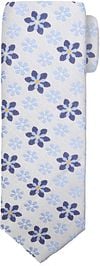 Suitable Cravate Soie Bleu Fleurs TI23-15 commander en ligne | Suitable