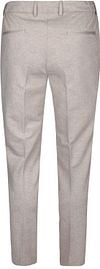 Suitable Pantalon Jersey Zandkleur Ruit Product / Achterkant
