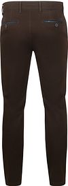 Gardeur Chino Benny 3 Dark Brown Product / Achterkant