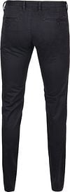 Suitable Chino Sartre Donkerblauw Product / Achterkant